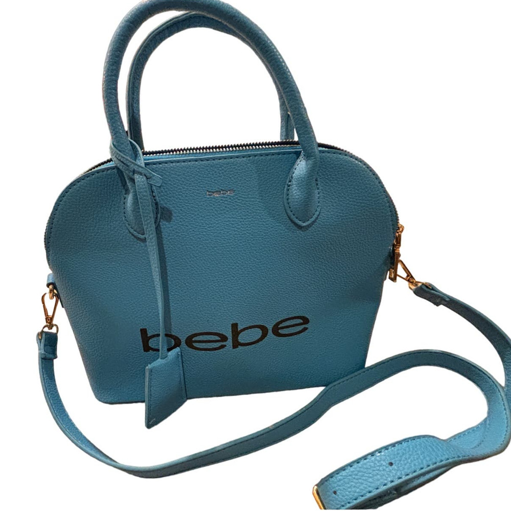 Stylish Electric Blue Bebe Purse - Trendy Fashion Accessory!